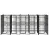 Outdoor Dog Kennel Steel 99.2 ft¬≤