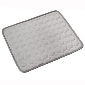 Pet Summer Cat And Dog Sofa Mat (Option: Gray-XL100*70cm)